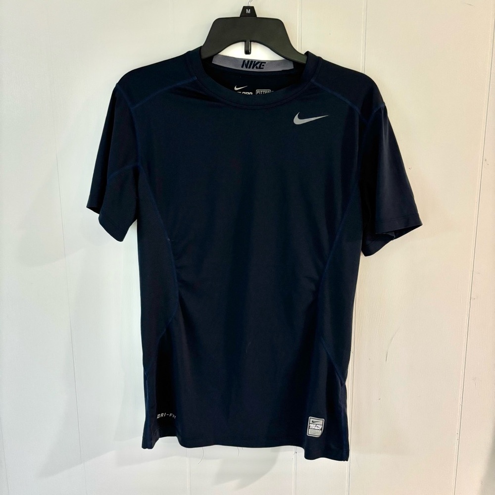 Nike Dri-FIT Shirt in Navy Blue